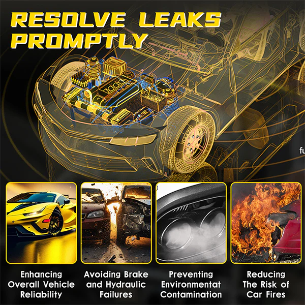 Automotive Smoke Machine Leak Detector - Solary 12V DC Vacuum Smoke Diagnostic Tester Built-in Air Pump - Image 5