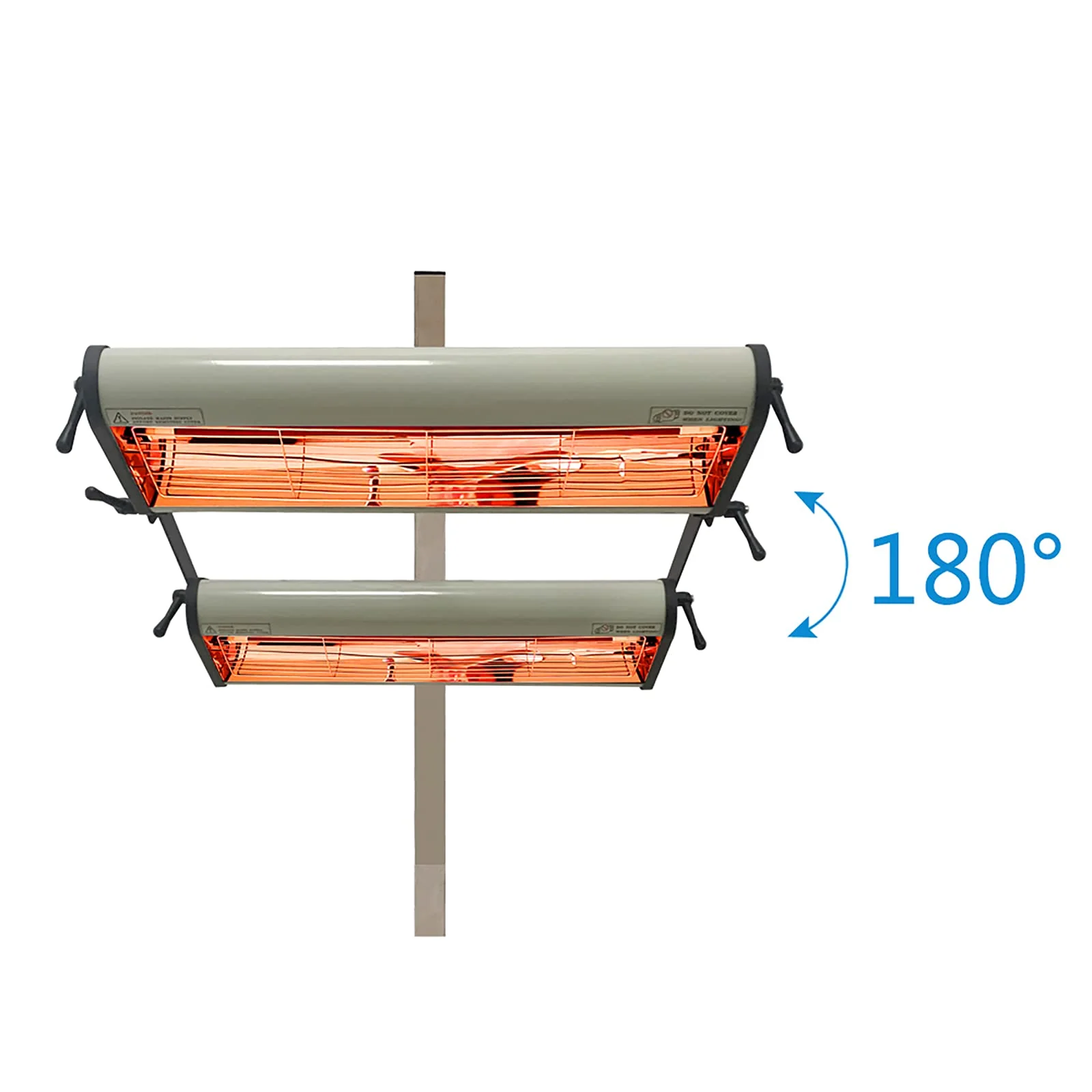 Solary Infrared Paint Curing Lamp, 2100W 110V Short Wave Infrared Paint Heater Lamp,for Bodywork Paint Repair - Image 6