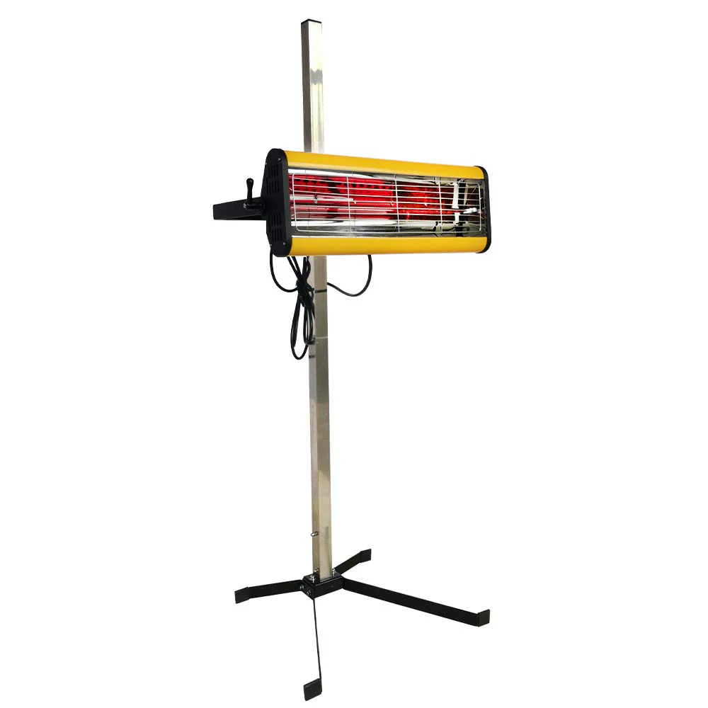Solary Baking Infrared Paint Curing Lamp, 1050W 110V Short Wave Infrared Paint Baking Lamp - Image 3
