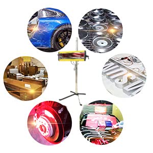 Solary Baking Infrared Paint Curing Lamp, 1050W 110V Short Wave Infrared Paint Baking Lamp - Image 4