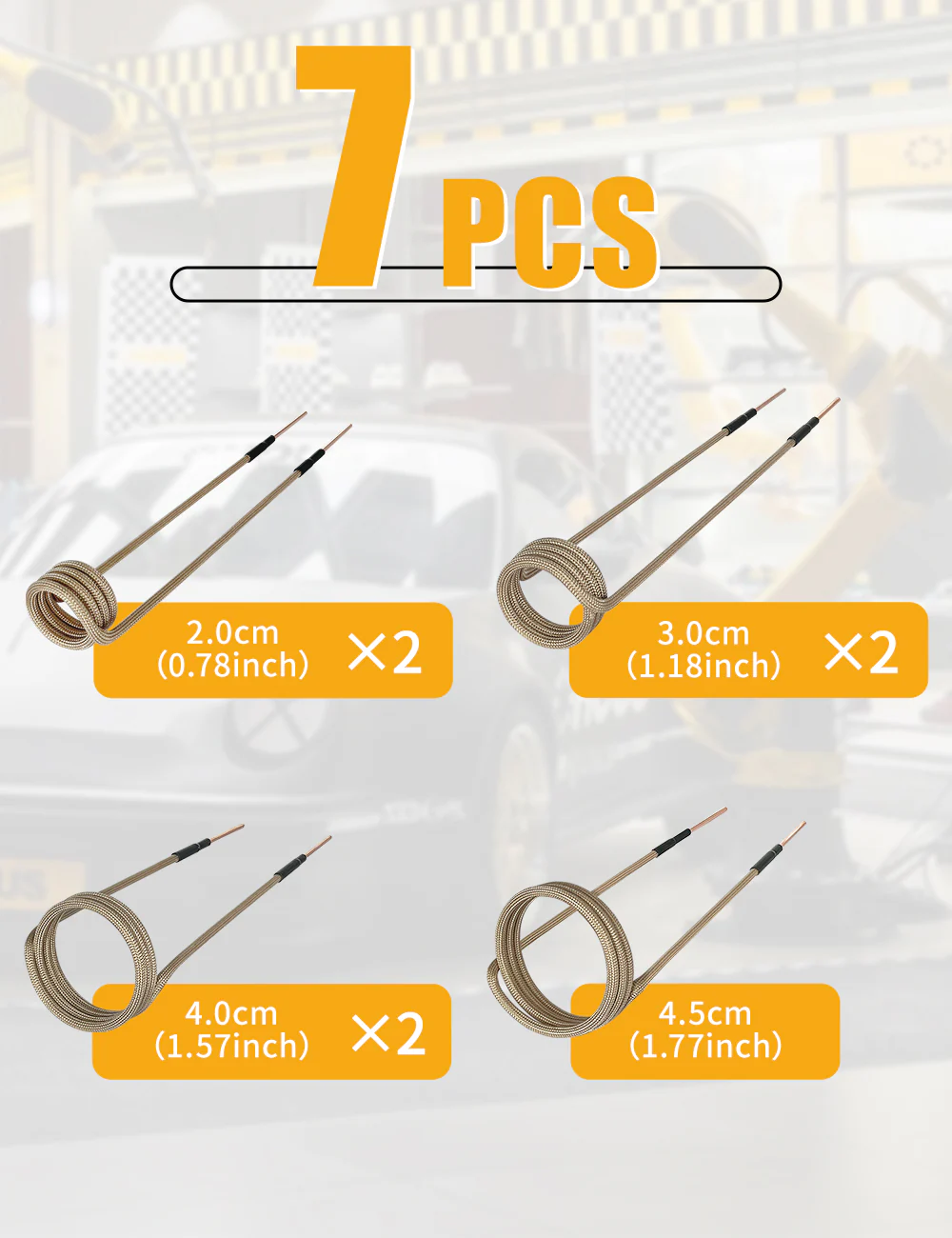 Solary Magnetic Induction Heater Coil, Induction Heat Accessories (7 coils) - Image 6