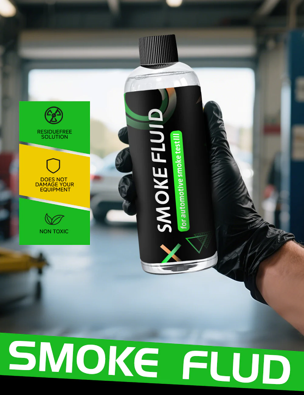 Smoke Liquid Solution for Smoke Machine Automotive Test - 8oz Liquid Smoke for EVAP Smoke Machine Leak Tester - Exhaust, Vacuum, Fuel, Intake - Image 4