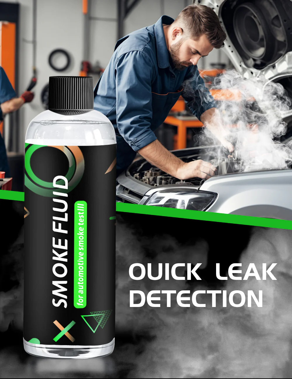Smoke Liquid Solution for Smoke Machine Automotive Test - 8oz Liquid Smoke for EVAP Smoke Machine Leak Tester - Exhaust, Vacuum, Fuel, Intake - Image 8