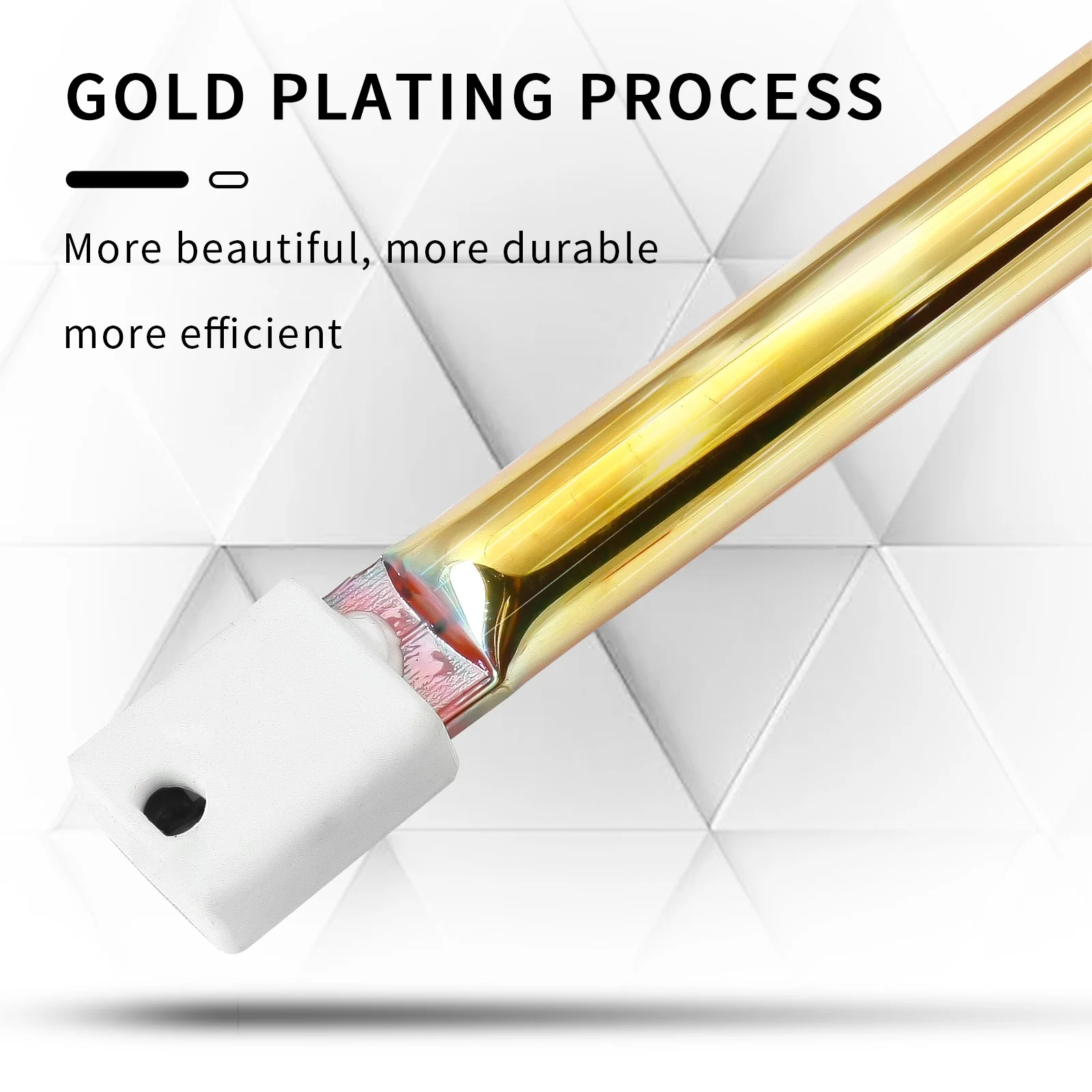 Solary B2EA Series Emitter Tube Infrared Heater Replacement Bulb Heat Lamp - Image 4