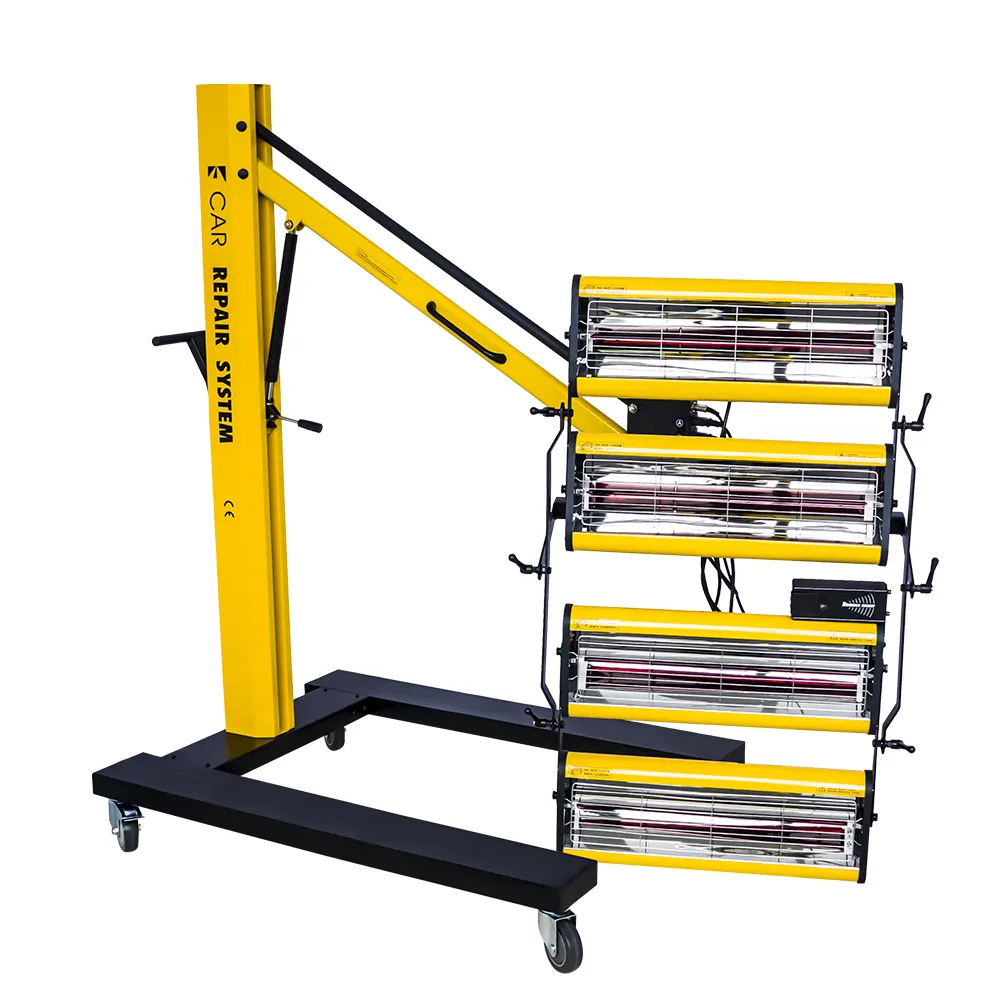 Solary Baking Infrared Paint Curing Lamp - 4KW 220V Short Wave Infrared Heat Lamp for Paint Drying, Auto Film, Body Repair - Image 5