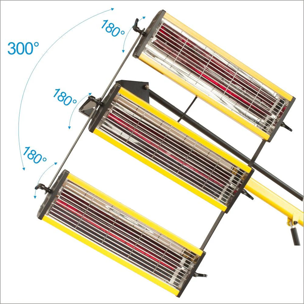 Solary Baking Infrared Paint Curing Lamp,  Automotive Heat Lamps for Paint - Image 5