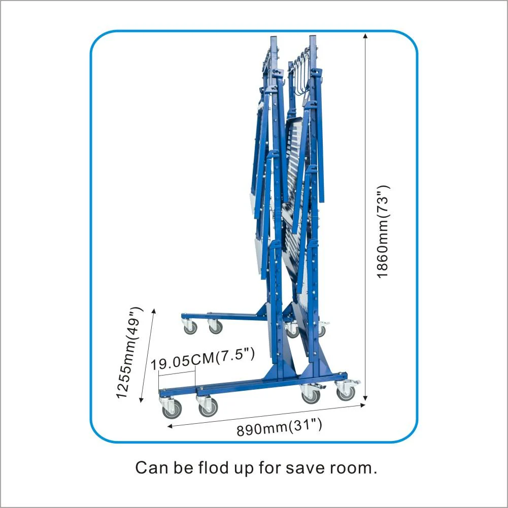 Solary Electricals PS302 Cart Can Be Folded For Storage Auto Body Parts - Image 4