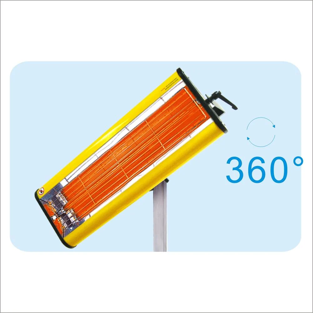 Solary Electricals Single Head Short Wave Paint to Dry Infrared Curing Lamp for Car Bodywork Repair Paint Dryer - Image 3