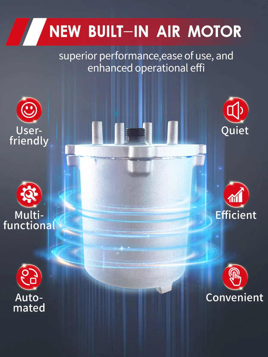 Solary Automotive Smoke Machine Leak Detector - 12V DC EVAP Vacuum Diagnostic Tester for Pipe System-Red - Image 5