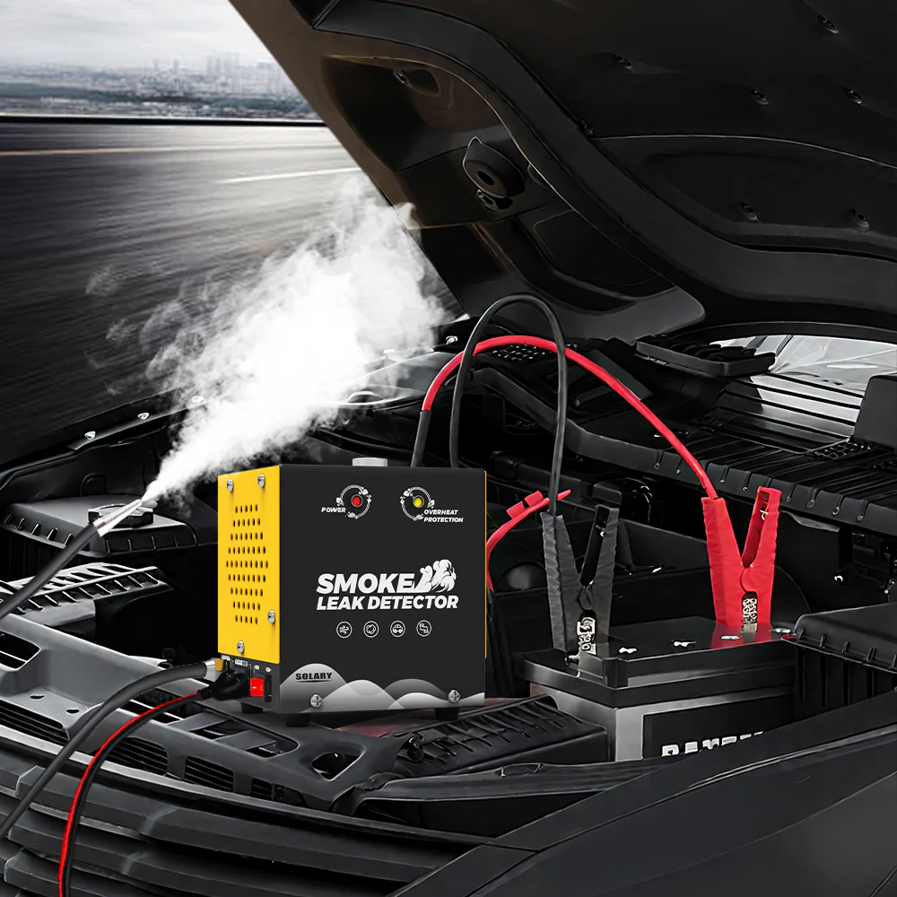 Solary Smoke Machine Automotive Leak Detector - Evap Vacuum Smoke Diagnostic Tester, Pipeline Fuel Leakage Detector Compatible - Image 7