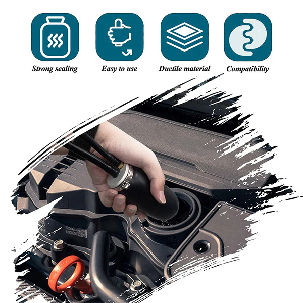 Solary Universal Easy Intake Adapter - Automotive Smoke Machine Intake Bladder for Fuel Leakage Detection - Image 4