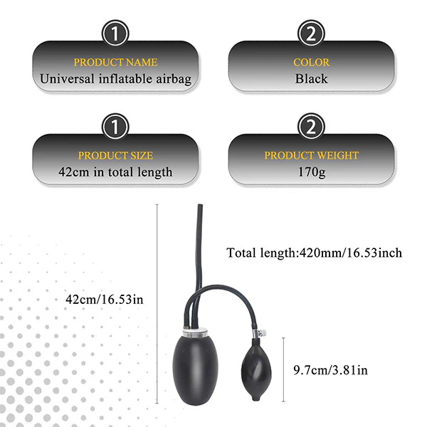 Solary Universal Easy Intake Adapter - Automotive Smoke Machine Intake Bladder for Fuel Leakage Detection - Image 7